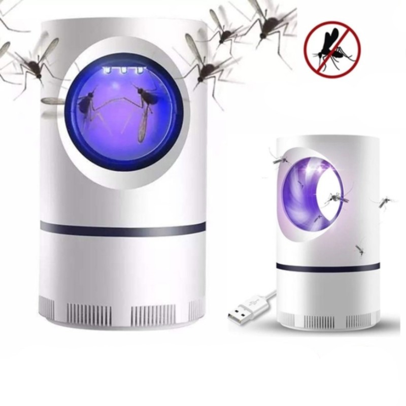 Set 2 x aparat antiinsecte cu lampa UV si aspiratie, Mosquito Killer