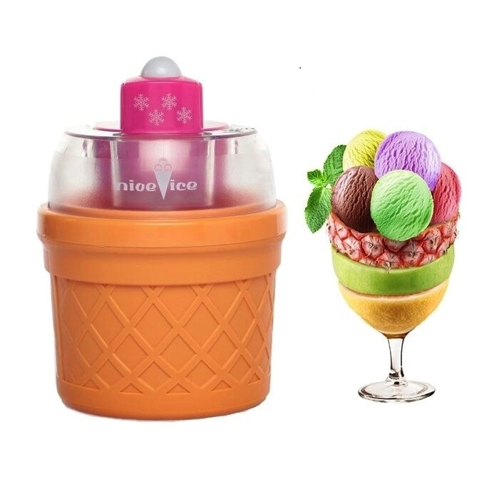 Aparat de facut inghetata Nice Ice Cream Maker + 3 pahare speciale