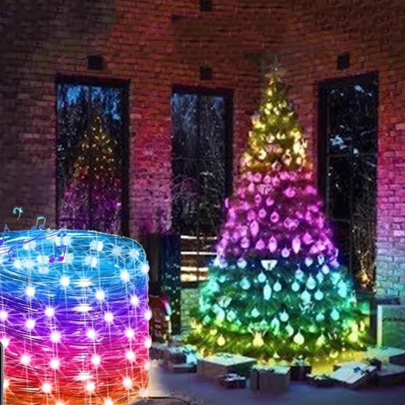 Banda luminoasa LED RGB 10 M, 100 LED, telecomanda