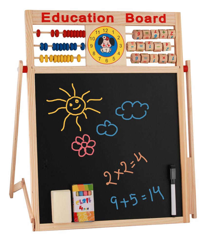 Tabla educativa multifunctionala pentru copii 40 x 40 cm