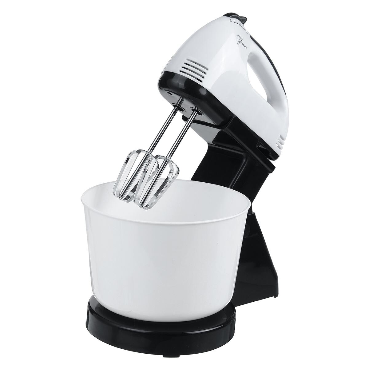 Mixer cu bol, 7 viteze, 2 teluri, 2 spirale