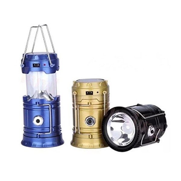 Set 2 x lampa solara reincarcabila cu functie incarcare telefon