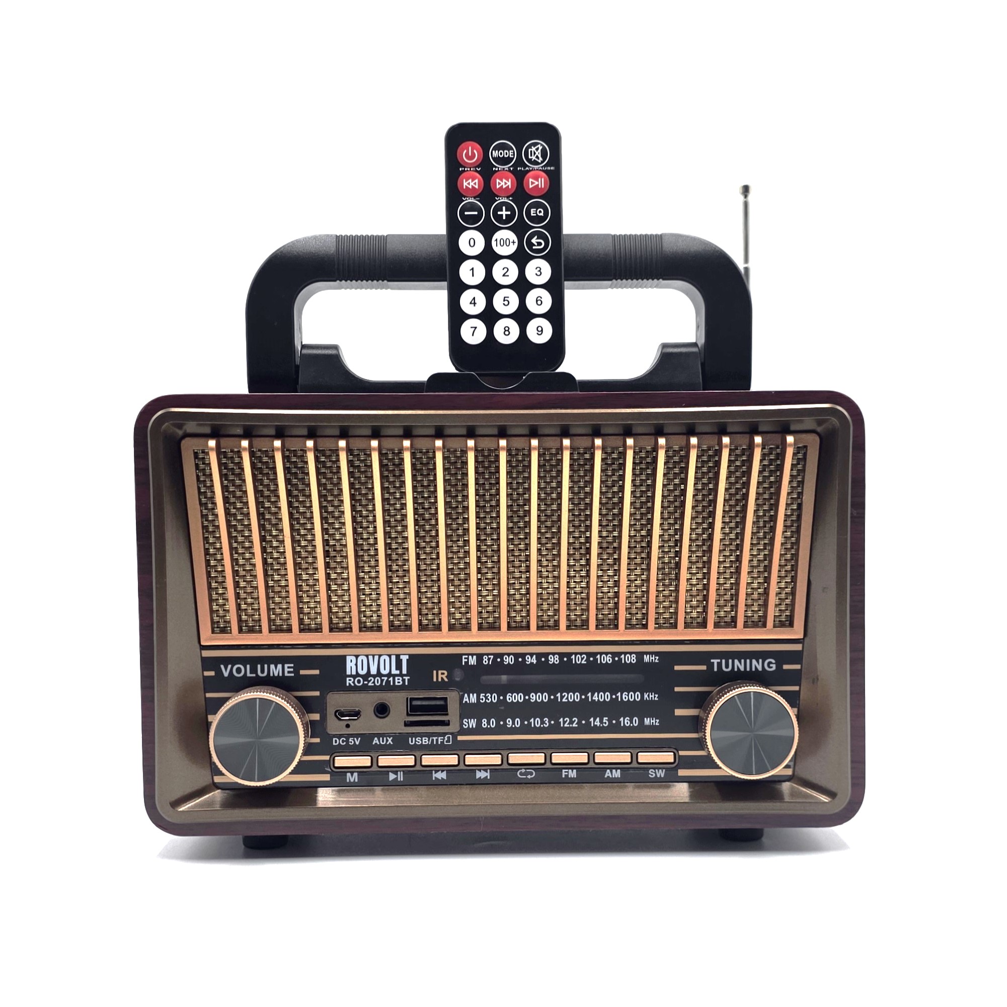 Radio ROVOLT NS - 2071BT, FM/AM/SW, Bluetooth