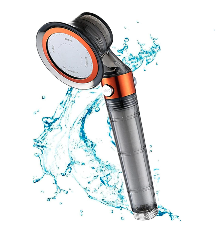 Para de dus cu presiune ridicata, cu filtru integrat