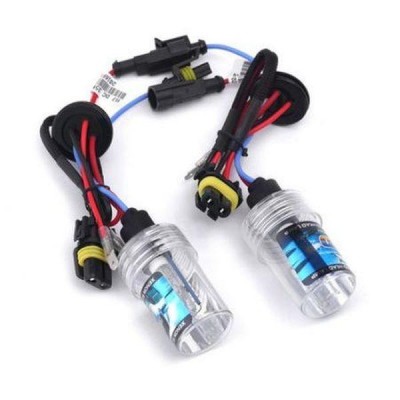 Set 2 becuri Xenon H7, 55 W, 6000K, Alb-Rece, 12V