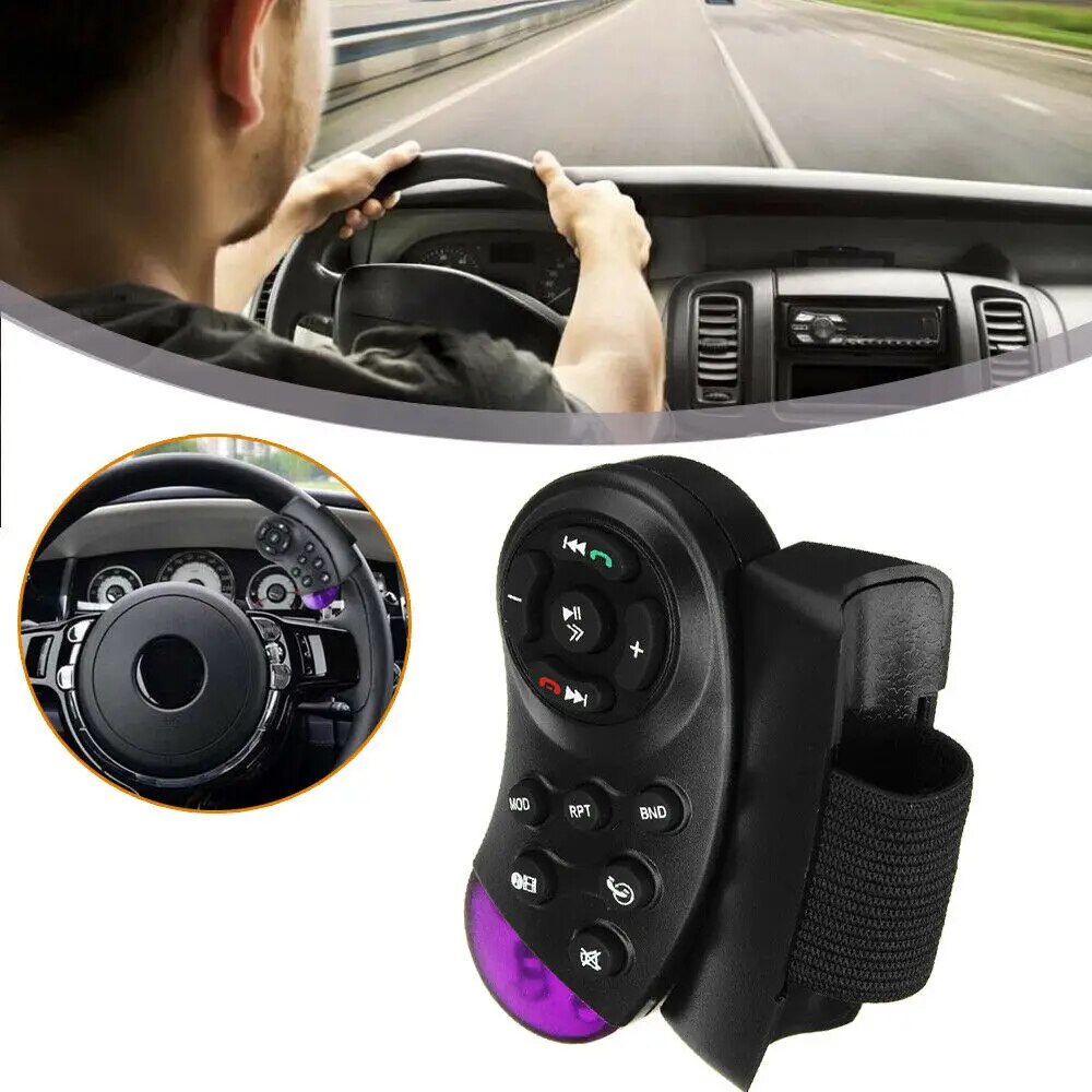 Telecomanda auto volan pentru control multimedia