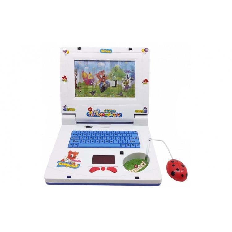 Laptop pentru copii, muzical, tastatura si mouse