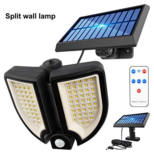 Lampa solara 90 LED, senzor de miscare, telecomanda