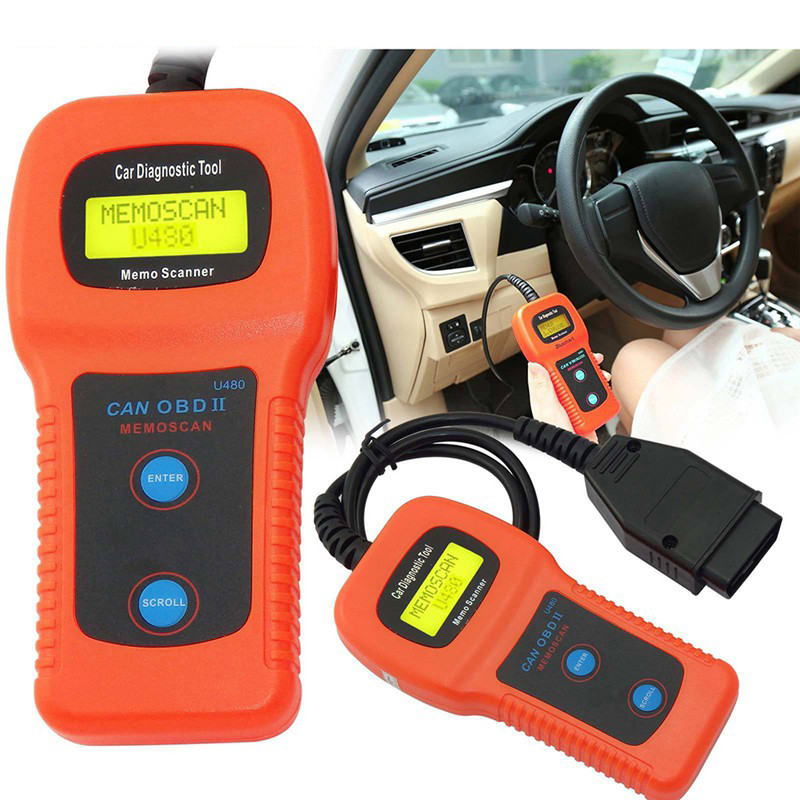 Diagnoza auto Scanner Can OBD2 U480 cu display