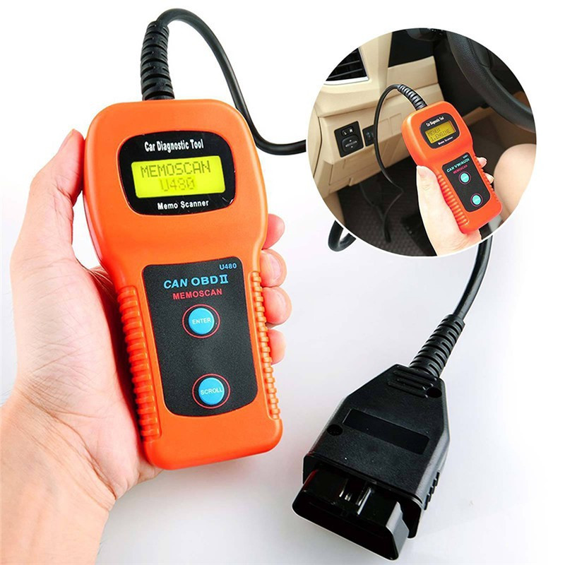 Diagnoza auto Scanner Can OBD2 U480 cu display