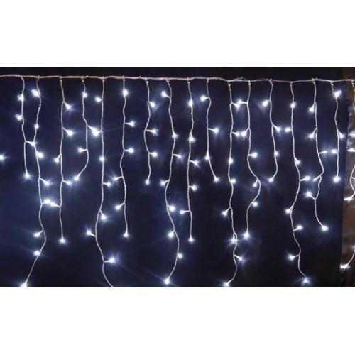 Instalatie de Craciun tip franjuri cu Flash 15 metri, 300 LED