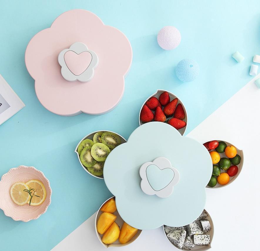 Cutie snacks cu sertare - Floare cu 5 petale