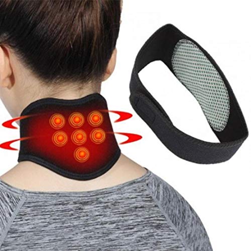 Guler magnetic cervical pentru dureri de cap si gat