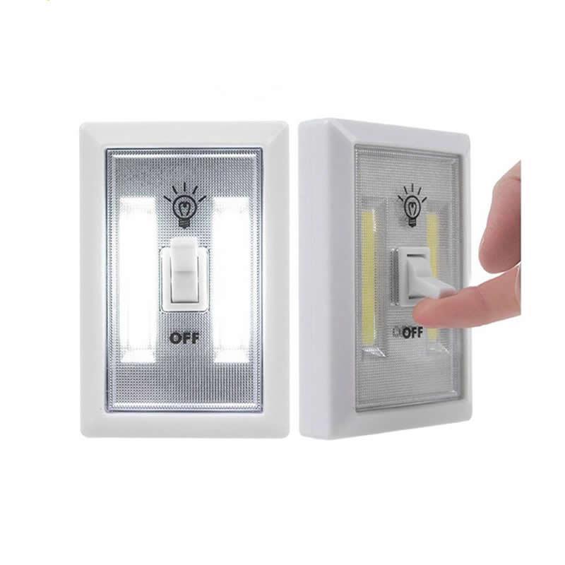 Set 3 x Intrerupator fara fir cu LED, 3 modalitati de montare