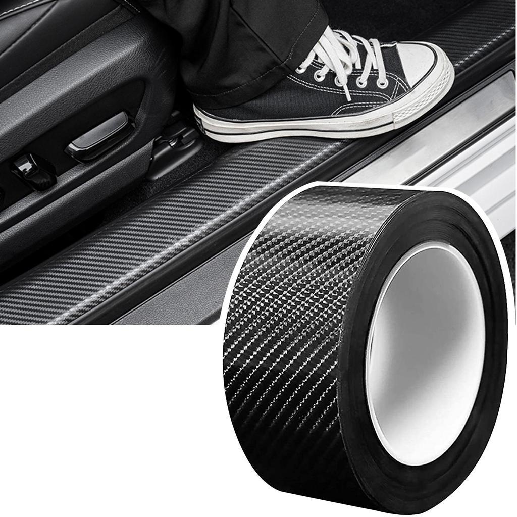 Folie de protectie carbon 3D, rola 5 M, Negru mat