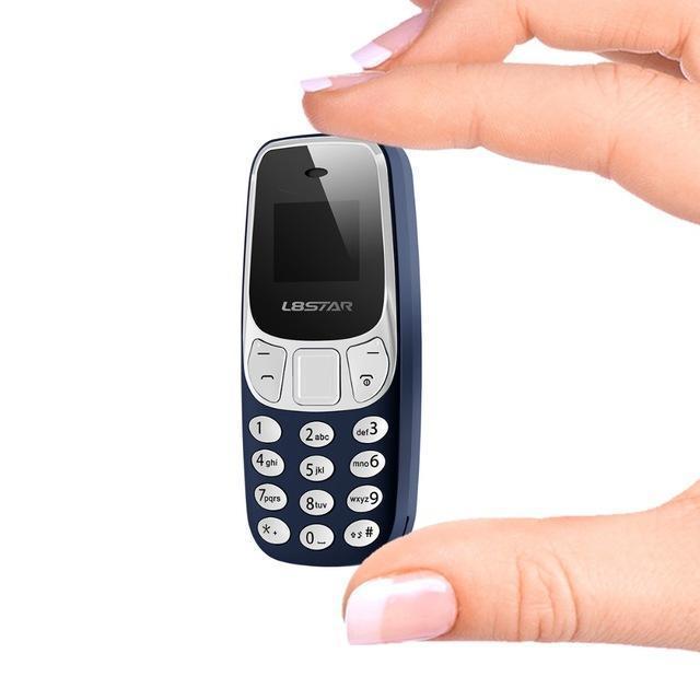 Mini telefon mobil, BM10 Dual SIM, OLED, 7 cm, 30 grame, 350mAh