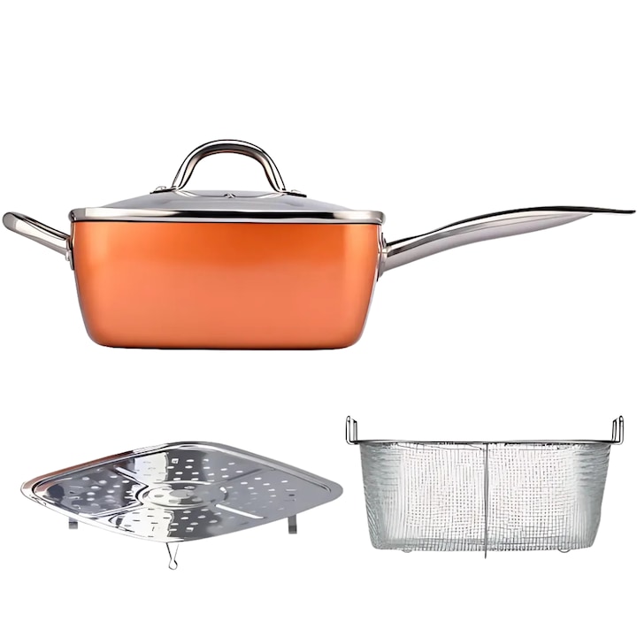 Tigaie non-aderenta multifunctionala 5 piese