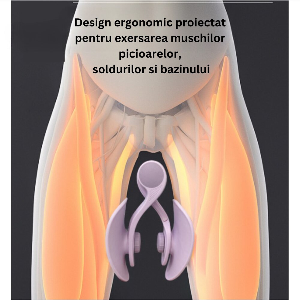 Aparat tonifiere musculara,  pelvis, sold si fese, Thigh Trainer