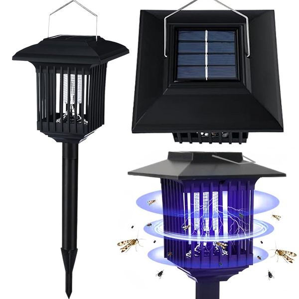 Set 2 x Felinar solar impotriva insectelor, lumina UV