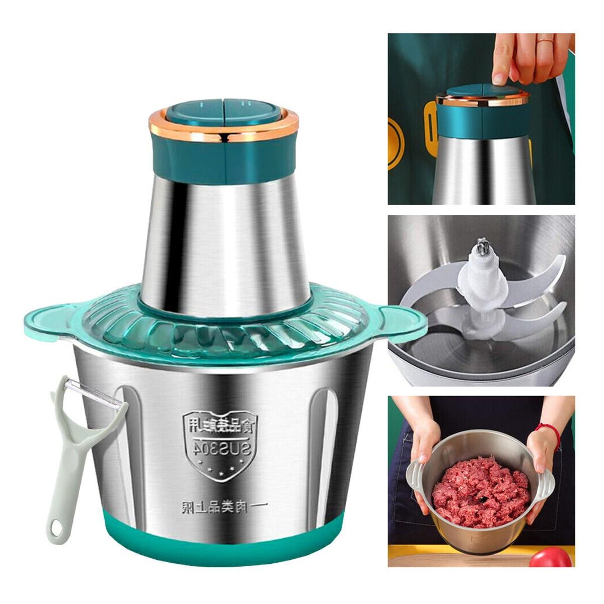 Tocator electric inox 850 W, 3 Litri, legume si fructe