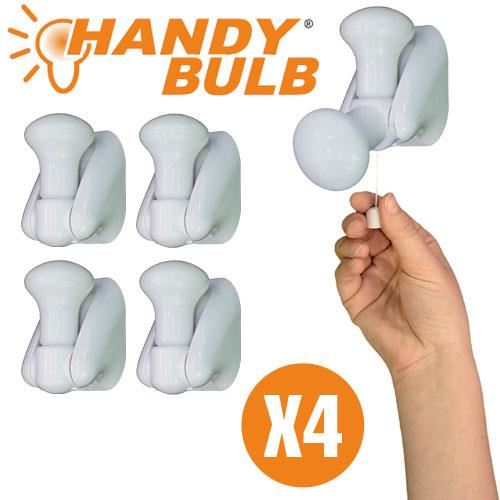 Set 4 becuri fara fir cu intrerupator Handy Bulb