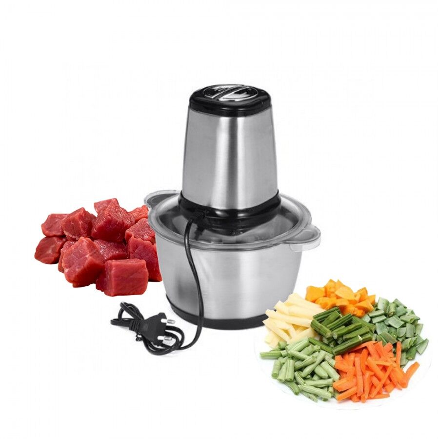 Tocator electric inox, 1000 W, 3 Litri, legume si fructe