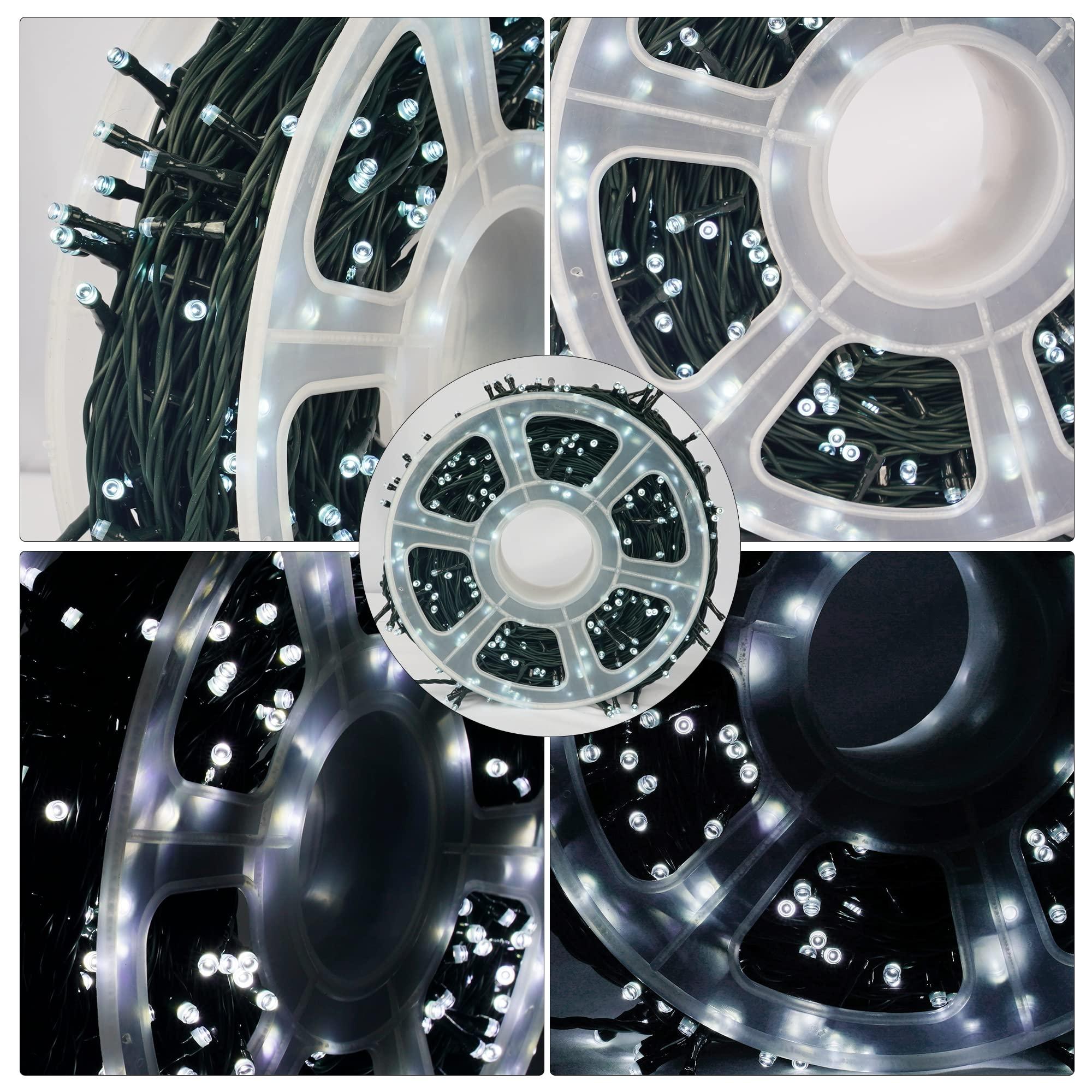 Instalatie LED 50 metri, rola 300 LED, Alb rece