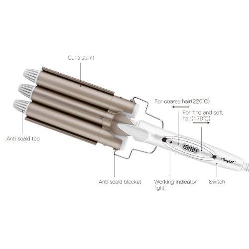 Ondulator de par, 3 tuburi 25 mm, temperatura 170-220 grade Celsius