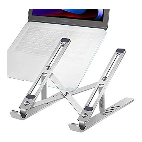 Stander multifunctional pentru laptop Silver Hold, aluminiu