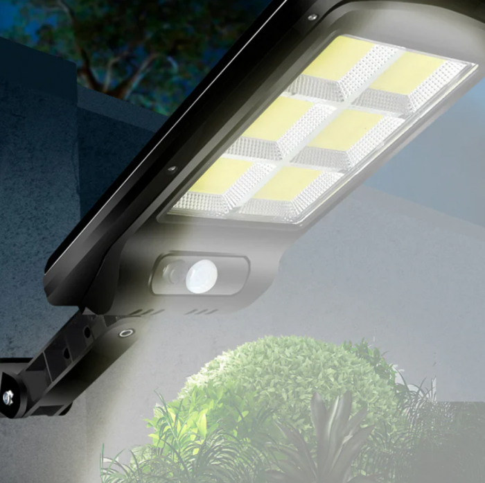 Set 5 x Lampa solara 160 LED COB si telecomanda