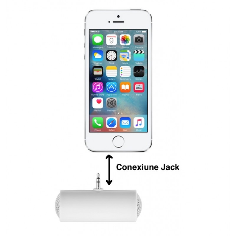 Set 2 x Boxa stereo, Conexiune jack