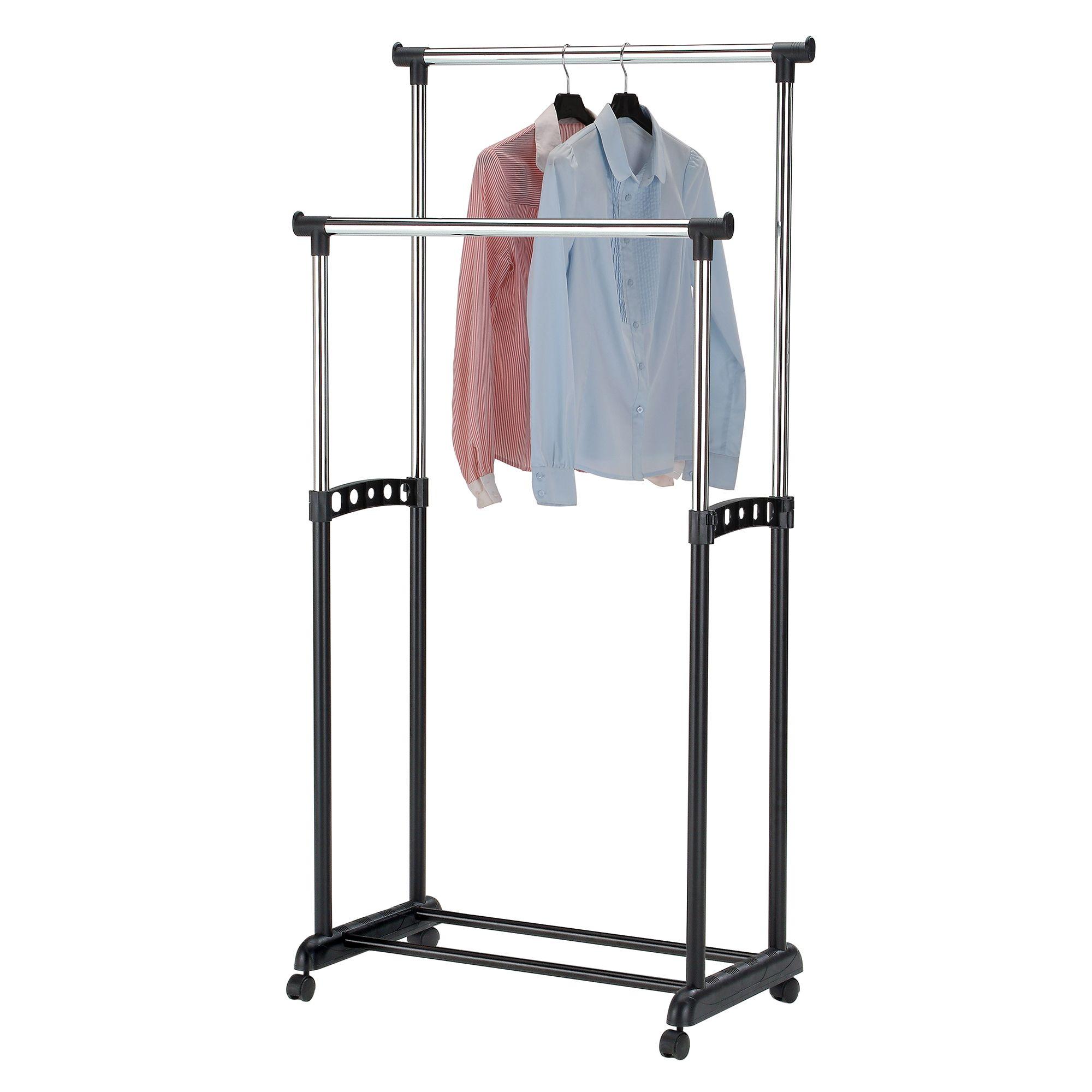 Suport metalic mobil dublu - 140 cm