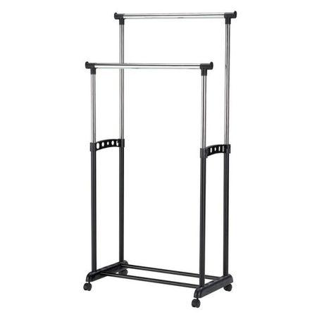 Suport metalic mobil dublu - 140 cm