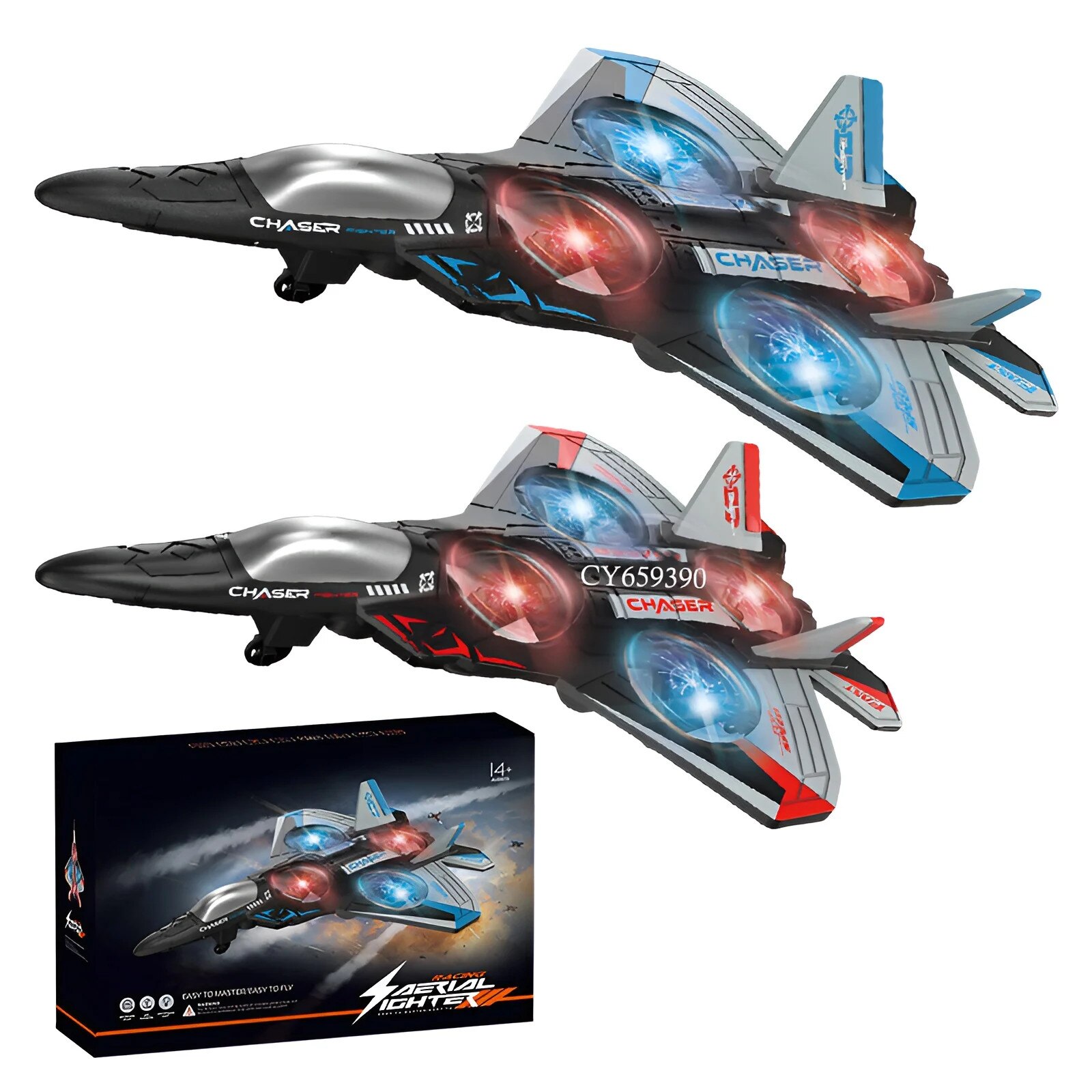 Avion din spuma cu telecomanda, incarcare USB, Acumulator inclus