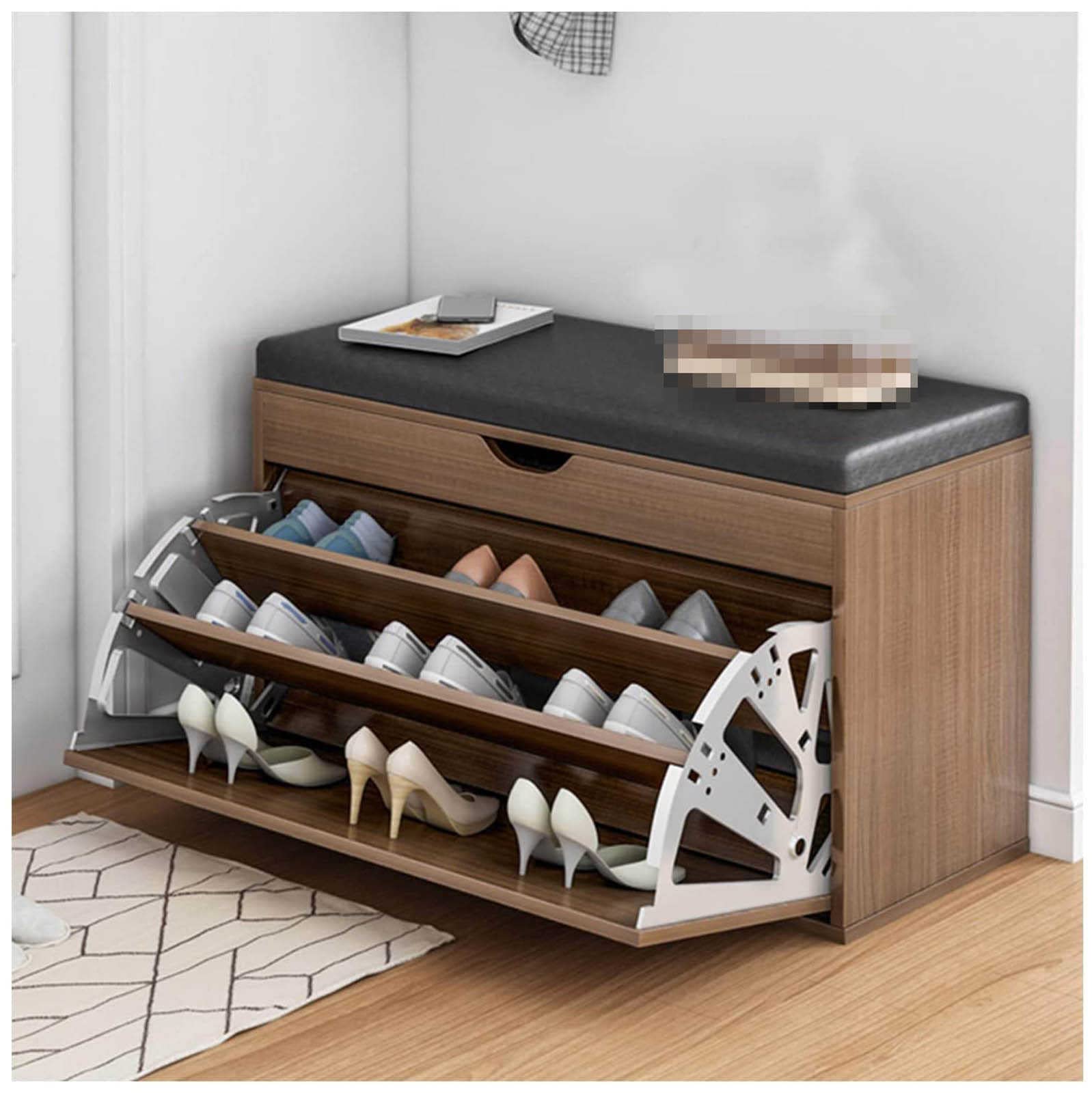 Dulap pentru pantofi, 60 x 34 x 50 cm, Maro, 20 kg