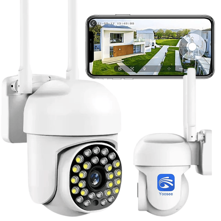Set 2 x Camera Video de Supraveghere Wi-Fi, Aplicatie LIVE