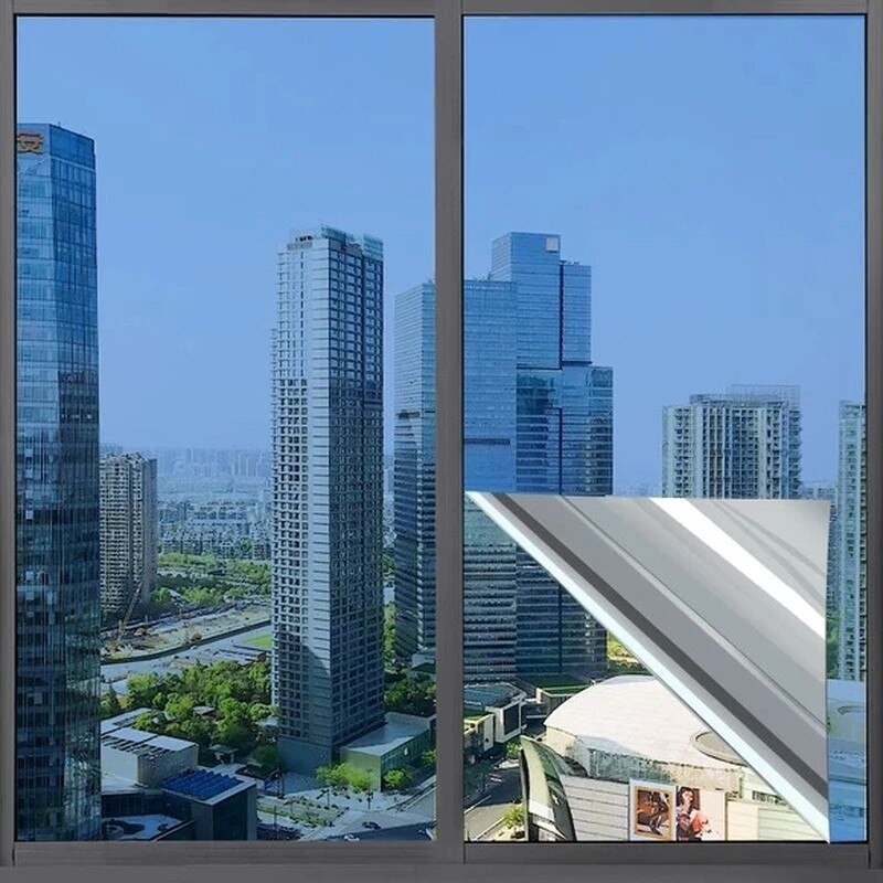 Set 2 x Autocolant geamuri, protectie UV, 45 x 300 cm