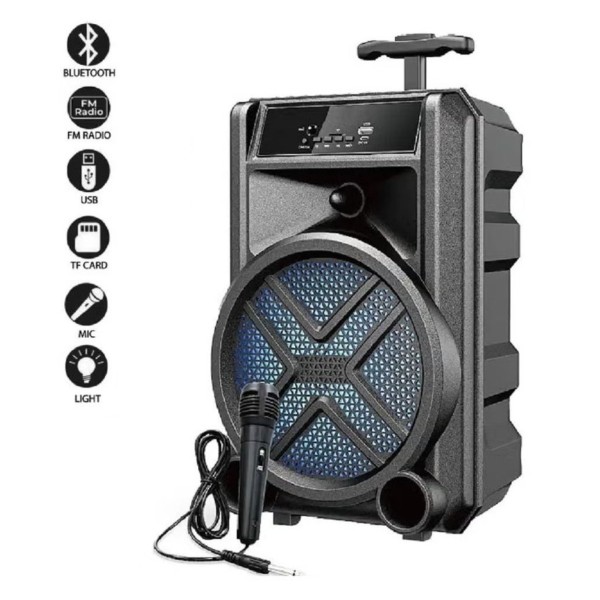 Boxa portabila Wireless GTS 1630, Microfon inclus, HD Audio