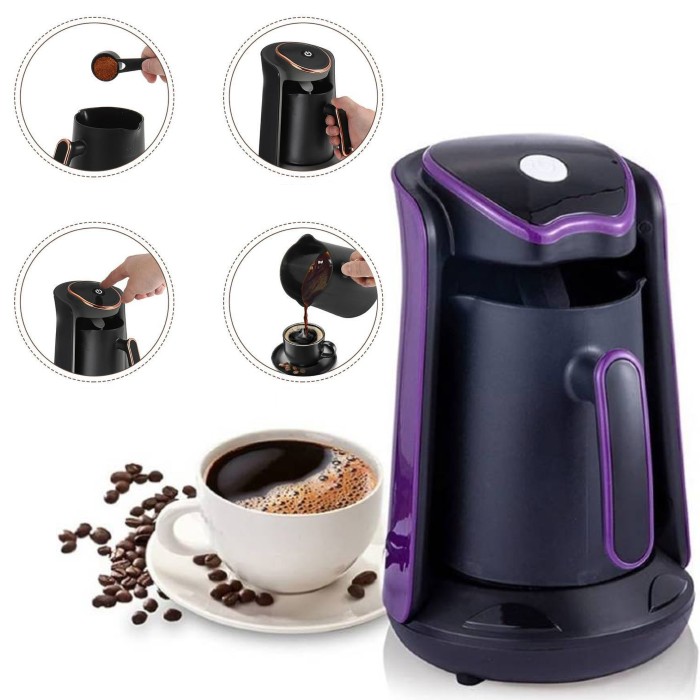 Aparat de cafea turceasca, 600 W, 500 ml