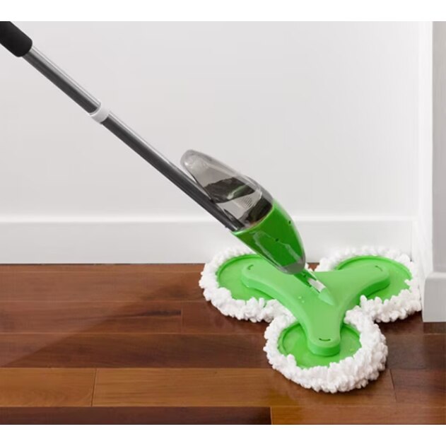 Mop triplu cu pulverizator, rezervor 600 ml