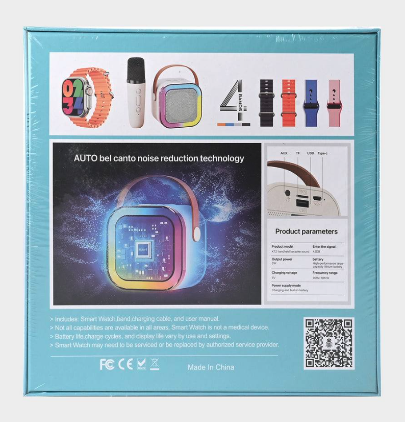 SmartWatch + Speaker Bluetooth si Microfon