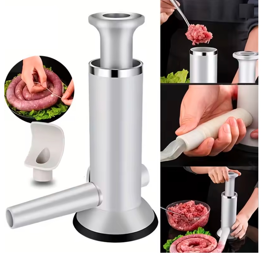 Aparat manual pentru carnati sau chiftele