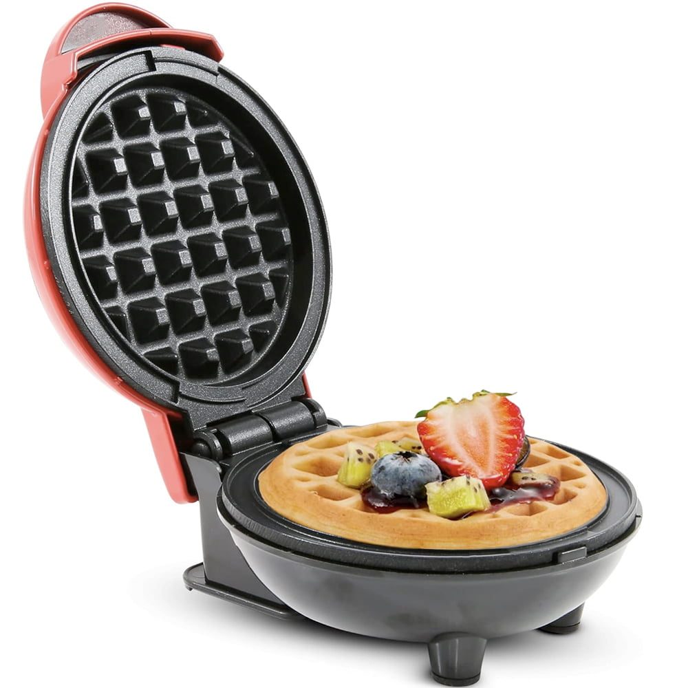 Mini aparat de facut gofre, invelis antiaderent