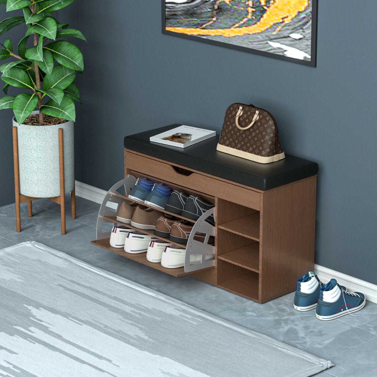 Dulap pentru pantofi, 80 x 34 x 50 cm