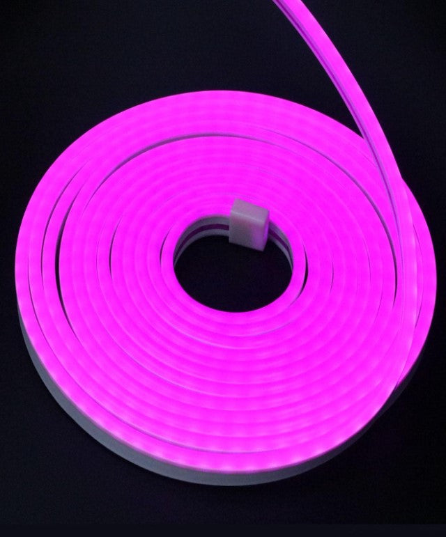 Banda LED neon flexibila 5M, alimentare 220 V