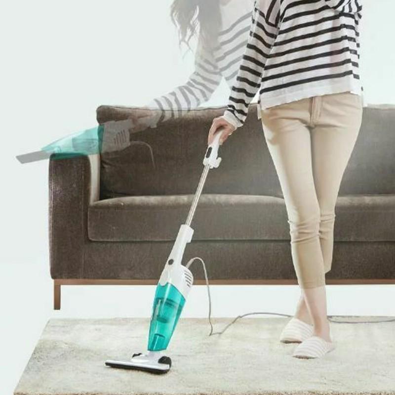 Aspirator vertical cu filtru HEPA, fara sac, 0.8 Litri