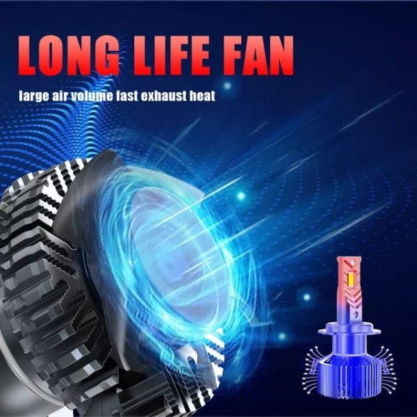 Set 2 becuri H1 LED 45W, 6000K, 8000 Lumeni, 24V, Camion