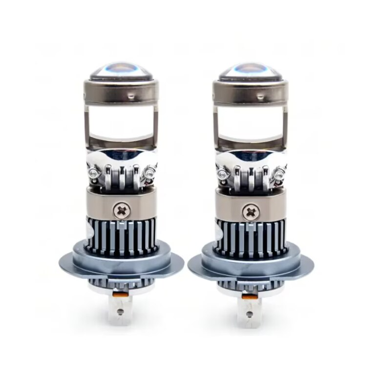 Set 2 becuri auto H7, LED cu lupa PRO, 140W, 6500K