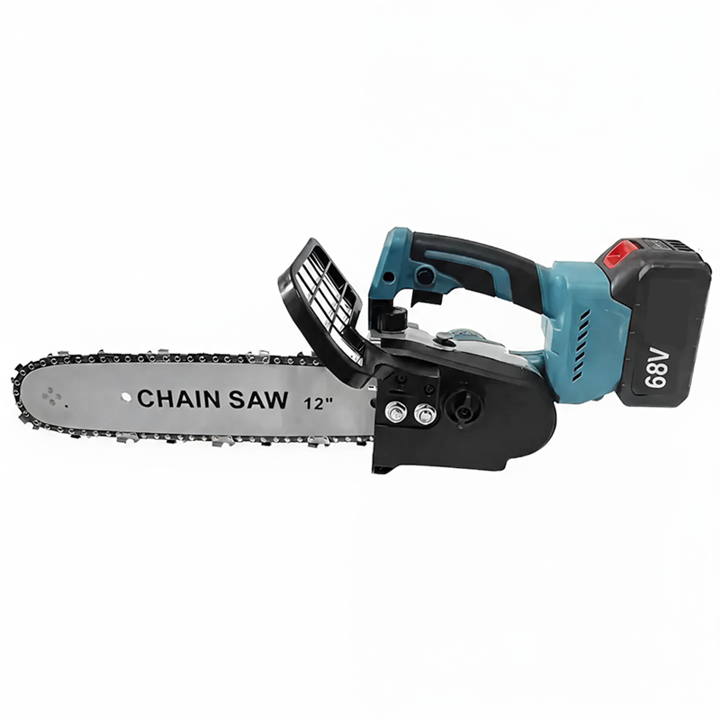 Drujba electrica 900 W, Lama 30 cm, 2 Acumulatori 68V, Ungere Automata