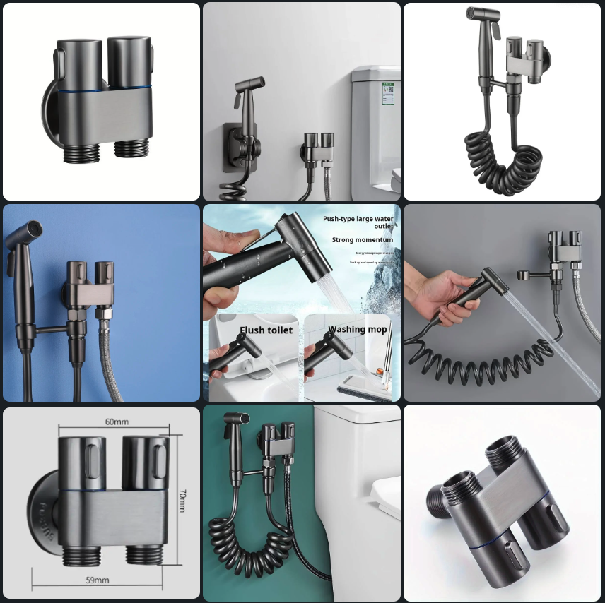 Dus igienic cu furtun extensibil